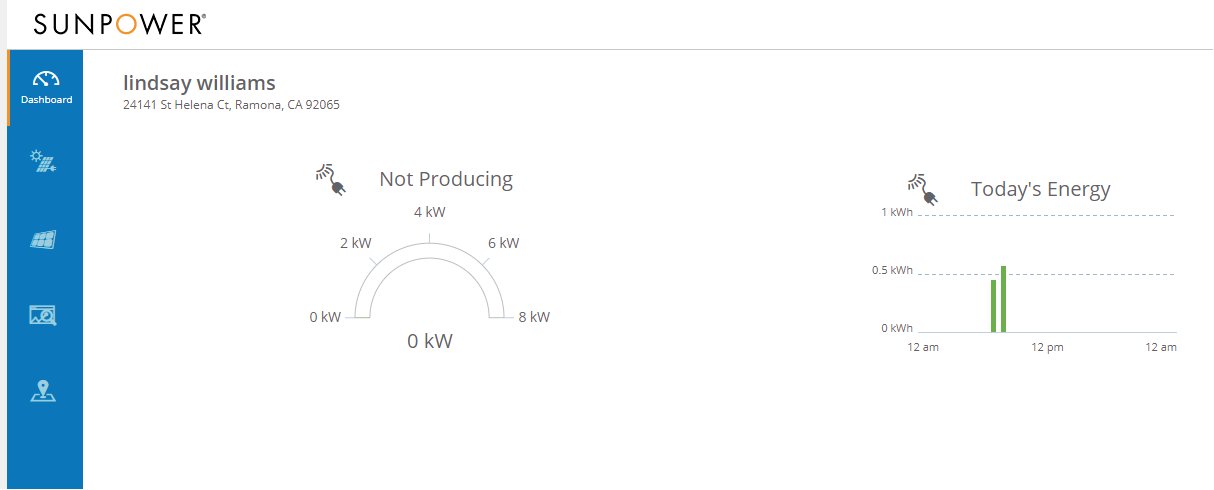 Navigating the SunPower portal